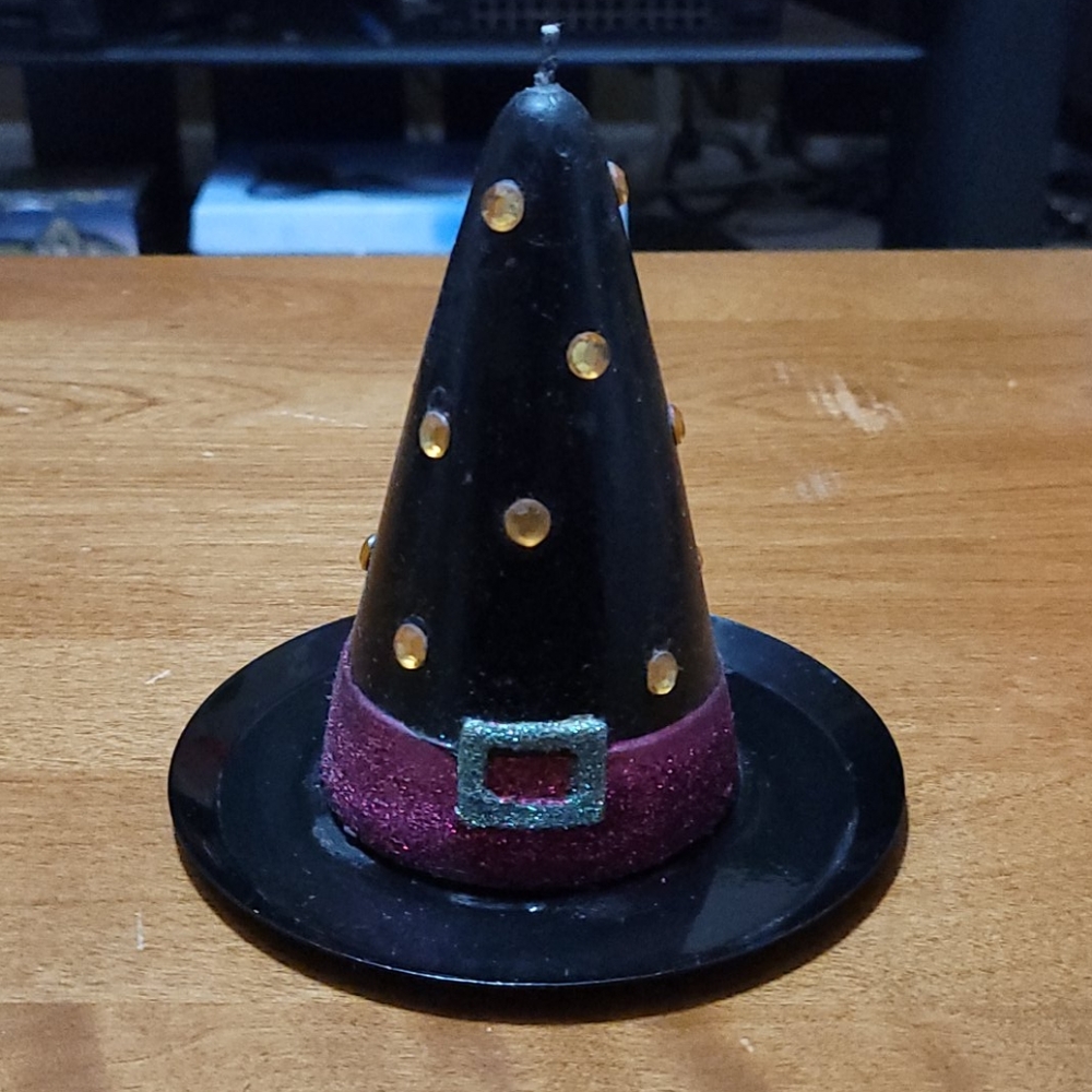 Witch's hat Candle NEW